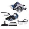 Kit Serra Circular 6.1/2" Gks18v-57 e Aspirador de Pó 18v Gas18v-1 + Óculos Bosch - 1