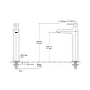 Ver imagem 3 de Torneira Kohler Kumin de Mesa Bica Alta Cromada