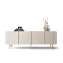 Ver imagem 5 de Balcão Aparador Buffet Anabelle Off White H01 - D’Rossi