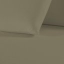 Ver imagem 2 de Kit Fronhas Nobre 2 Peças 50cm X 70cm Malha 100% Algodão - Avelã
