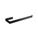 Ver imagem 4 de Kit Acessórios para Banheiros Lavabo Aço Toalheiro Duplo 50 Cm Preto