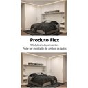 Ver imagem 6 de Guarda Roupa Dormitório Modulado Alpes Casal 1,38 m Canto c/ 2 Portas de Correr - Branco - Luciane M