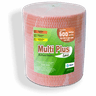 Pano Multiuso Wave Multiplus - 29cm X 300m - 600 Folhas - 35g/m² - Laranja - 1