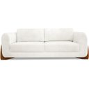 Ver imagem 7 de Sofa Jolie 3 Lugares 230cm Pes Boomerang Linho Boucle 3300 Ezz