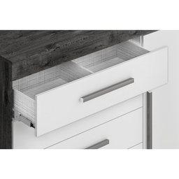 Cômoda Rayane 5gav C/sapateira Café Acp Móveis 100%mdf - 3 Cômoda Rayane 5gav C/sapateira Café Acp Móveis 100%mdf - 3