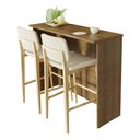 Ver imagem 3 de Bancada Ilha para Cozinha 120 Cm Rustic Madesa