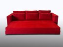 Ver imagem 2 de Sofá Cama Bx04_mm com 2.20m que Se Transforma em Cama Resistente e Confortável em Sued
