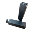 Ver imagem 1 de Pe Regulavel Armário Movel Cozinha 12 a 14cm C/ Parafusos Kit com 5 Unidades