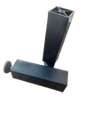 Ver imagem 2 de Pe Regulavel Armário Movel Cozinha 12 a 14cm C/ Parafusos Kit com 5 Unidades