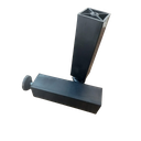 Ver imagem 2 de Pe Regulavel Armário Movel Cozinha 12 a 14cm C/ Parafusos Kit com 5 Unidades