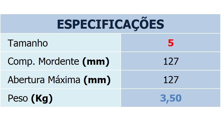 Torno ( Morsa ) Bancada Profissional Nº 5 Metalcava - 8