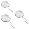 Kit 03 Peneiras Inox 14cm Utensílios de Cozinha Bar - 1