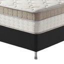 Ver imagem 4 de Cama Box Solteiro King Preto + Colchão Molas Ensacadas Houston Pillow Inn 96x203x65cm