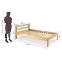 Ver imagem 3 de Cama de Solteiro Madeira Maciça Jana Amarelo