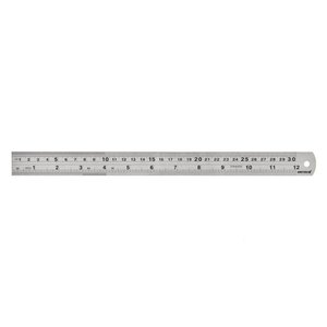 Escala Graduada de Aço Inoxidável - Cap. 1000mm/40 - Dimensões 1000 X 32 X 1,2mm - Ref. 600.007