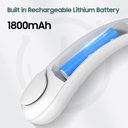 Ver imagem 5 de Ventilador Pescoço Portátil Recarregável sem Lâmina Branco