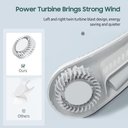 Ver imagem 6 de Ventilador Pescoço Portátil Recarregável sem Lâmina Branco