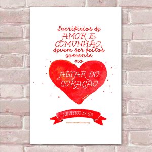 Placa Decorativa Versículos Bíblicos 30-30X45Cm