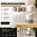 Ver imagem 7 de Prateleira Organizador de Prato Suporte Cozinha Branco Arm