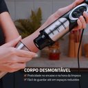 Ver imagem 6 de Mixer Turbo Inox Mondial 127V 500W m-16-Bi Preto/Inox