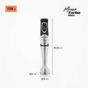 Ver imagem 2 de Mixer Turbo Inox Mondial 127V 500W m-16-Bi Preto/Inox