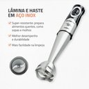 Ver imagem 3 de Mixer Turbo Inox Mondial 127V 500W m-16-Bi Preto/Inox