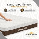 Ver imagem 3 de Cama Box King Elegance Pillow Top Molas Ensacadas Suede Cinza Royal