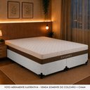 Ver mais imagens de Cama Box King Elegance Pillow Top Molas Ensacadas Suede Cinza Royal