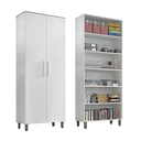 Ver imagem 4 de Armário de Escritório Melissa 2 Portas 5 Prateleiras 2,24m