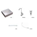 Ver imagem 1 de Kit Completo Acessorios para Gabinete de Banheiro com Cuba Q39, Torneira e Sifao