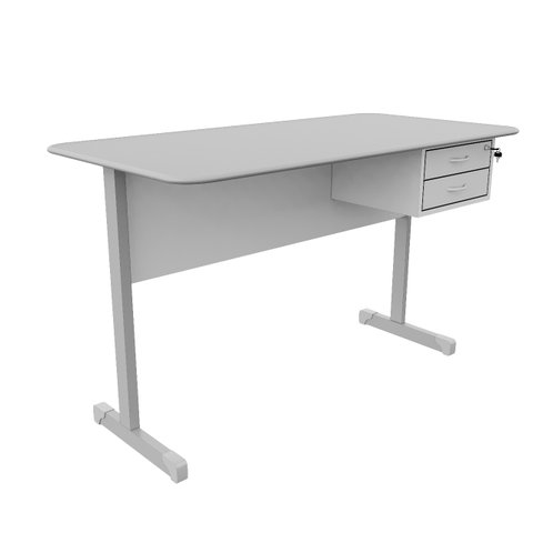 Mesa Escrivaninha para Escritório Economica com 2 Gavetas 1,50 X 0,60