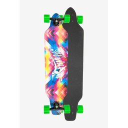 Skate Long Flying 22,5x90cm - Marfim/eucalipto - Truck Alumínio - 1