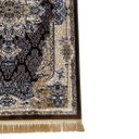 Ver imagem 5 de Tapete Persa Royal Marrom 100x150cm Fio Acetinado - Decoração para Quarto e Sala