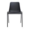 Cadeira Polipropileno Easy Miami Preta WAW Design - 4