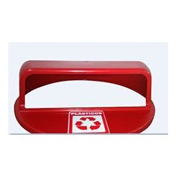 Tampa avulsa para Lixeira de madeira Plastica de 70cm 94L - Amarelo - 8