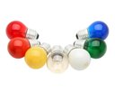 Ver imagem 1 de Lampada Bolinha Sortida 07wx127v E-27 C/25pcs