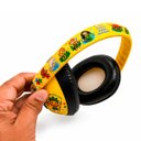Ver imagem 5 de Abafador de Ruído Infantil Tea Amarelos 10 Db Folclore Brasileiro para Autistas