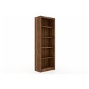 Ver imagem 3 de Estante Livreiro Solteiro Me4104 C/ 4 Prateleiras Nogal - Tecno Mobili