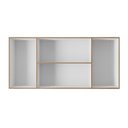 Ver imagem 5 de Armário Aéreo Mara 118 Cm 4 Portas Savana Off White Moblis