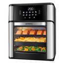 Ver imagem 1 de Fritadeira Elétrica Air Fryer Mondial Forno Oven Afon-12l-bi-bc 12l Preta/inox - 110v