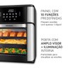 Fritadeira Elétrica Air Fryer Mondial Forno Oven Afon-12l-bi-bc 12l Preta/inox - 110v - 7