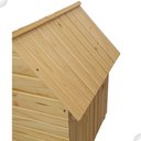 Ver imagem 3 de Casinha de Cachorro de Madeira sem Pintura Simples Grande N4