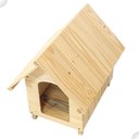 Ver mais imagens de Casinha de Cachorro de Madeira sem Pintura Simples Grande N4