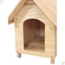 Casinha de Cachorro de Madeira sem Pintura Simples Grande N4 - 5