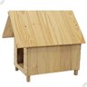 Casinha de Cachorro de Madeira sem Pintura Simples Grande N4 - 4