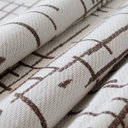 Ver imagem 3 de Tapete Passadeira Cozinha Banheiro Corredor 1,30 X 0,45 Caramelo Decorativa Antiderrapante Luxo