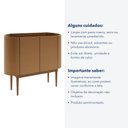 Ver imagem 6 de Bar Lior - Tampo: Espelho - Cor: Amêndoa