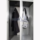 Ver mais imagens de Armário Roupeiro De Aço Vestiário Academia 8 Portas Locker Cinza