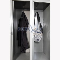 Armário Roupeiro De Aço Vestiário Academia 8 Portas Locker Cinza - 18