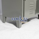 Ver imagem 6 de Armário Roupeiro De Aço Vestiário Academia 8 Portas Locker Cinza